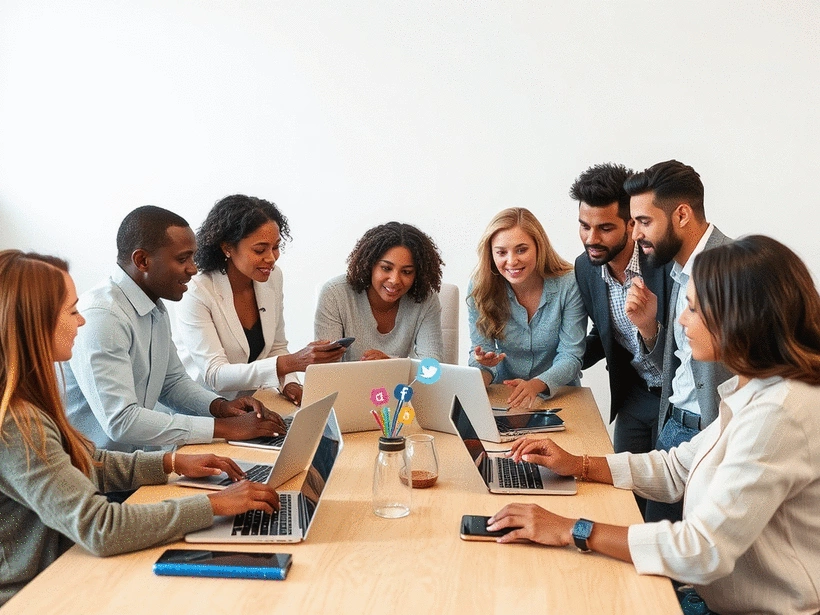 Mastering Social Media Algorithms Together