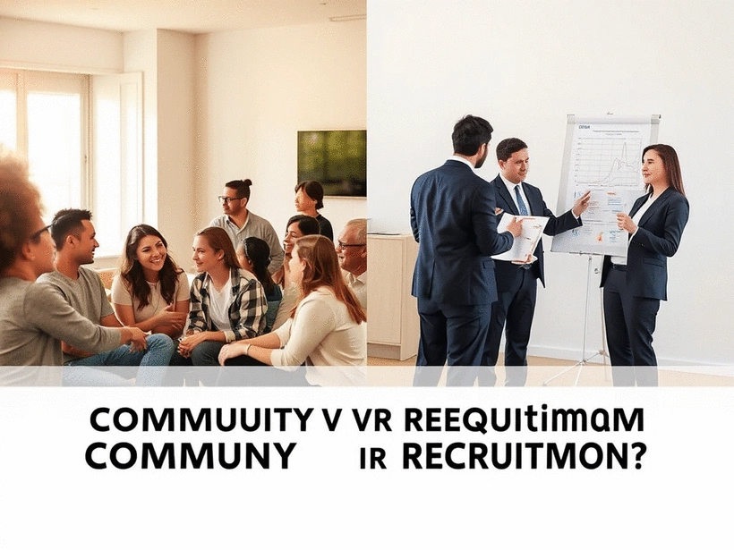 Building a Supportive Community vs. Recruiting: Key Differences in MLM